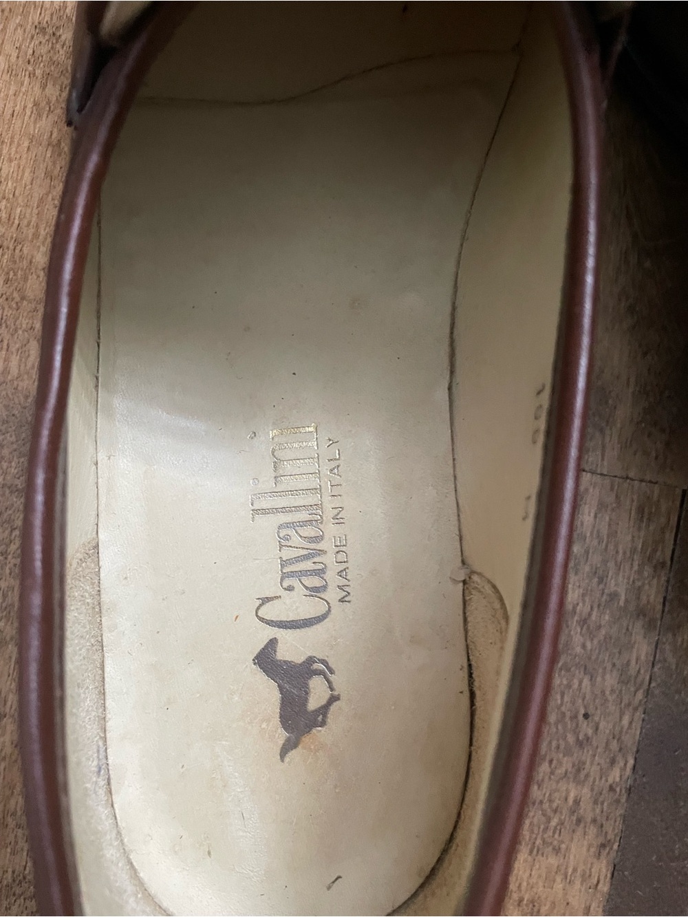 Cavallini medium brown leather loafers 8 - Picture 3 of 8